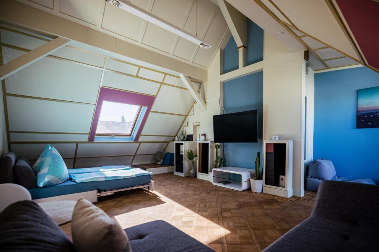 Rooftop Penthouse Karlsruhe Kültér fotó