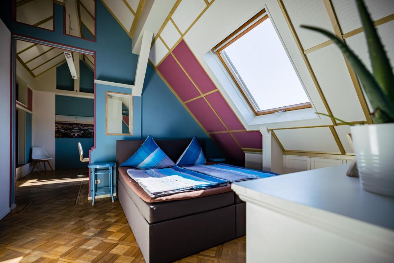 Rooftop Penthouse Karlsruhe Kültér fotó