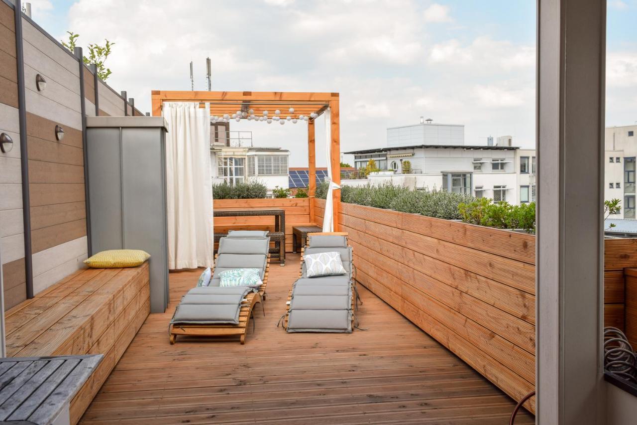 Rooftop Penthouse Karlsruhe Kültér fotó